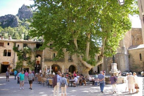 La Maison De La Traverse Saint-Guilhem-le-Desert Esterno foto