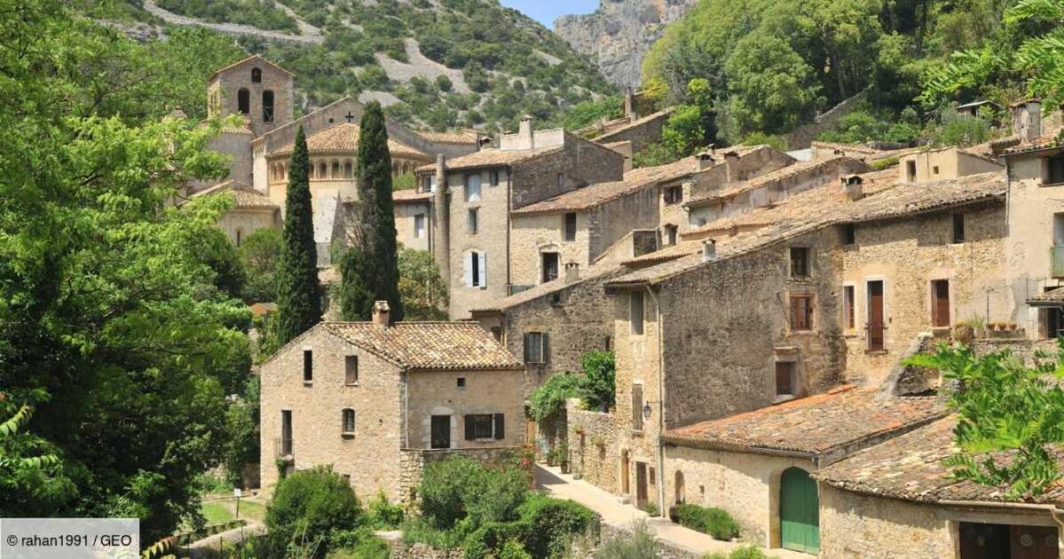 La Maison De La Traverse Saint-Guilhem-le-Desert Esterno foto